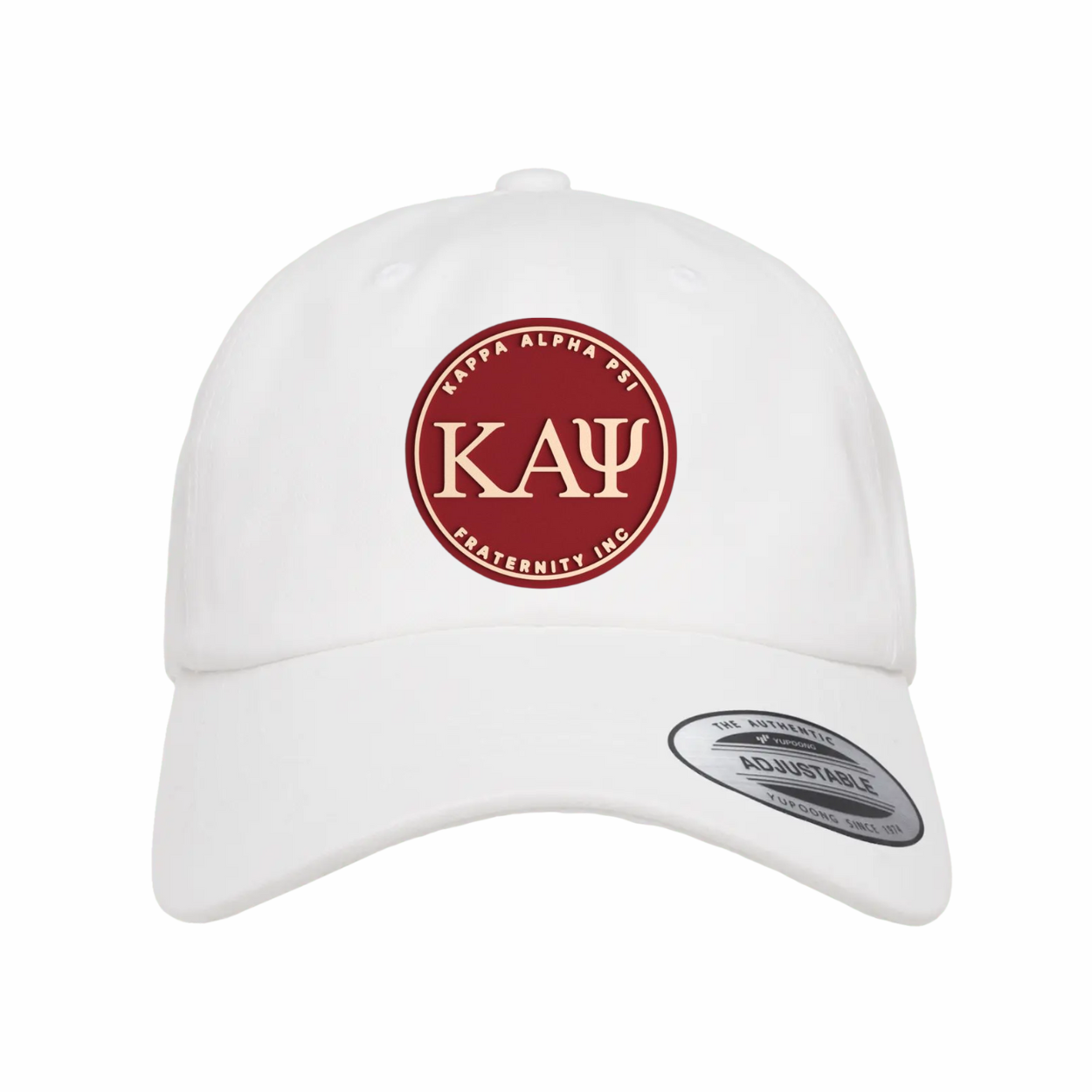 ΚΑΨ - Crimson & Cream Design - Dad Hat - Yupoong 6245