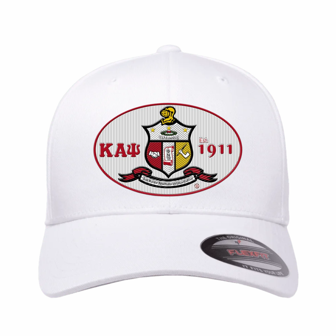 III - White Design - Fitted Hat - Flexfit