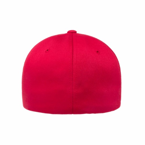 ΚΑΨ - White & Red Design - Fitted Hat - FlexFit