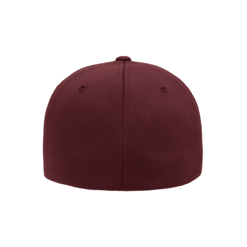 Old School Phi Nu Pi - Left Placement - Fitted Hat - Flexfit