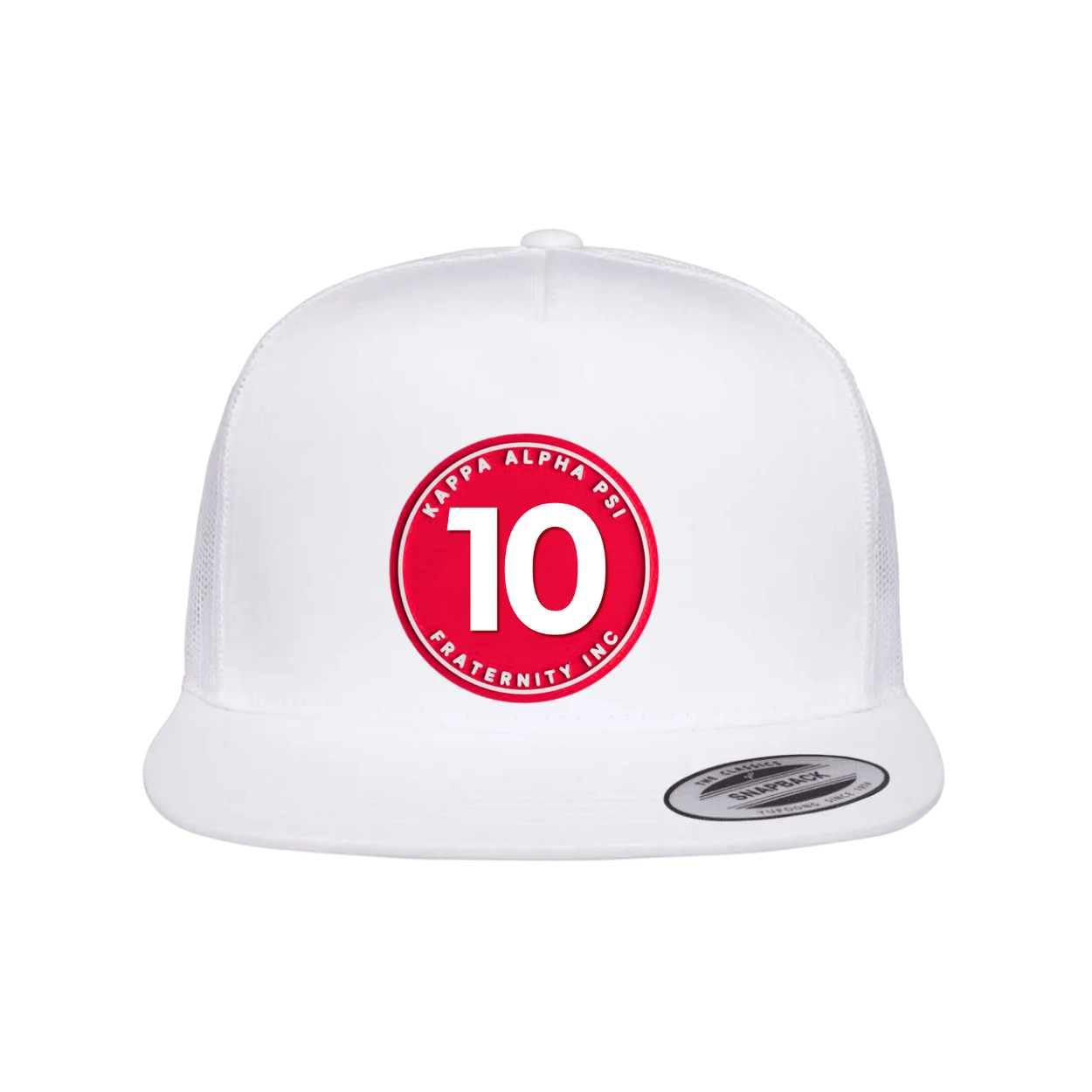 The Number Collection - Flat Bill Hat - Yupoong 6006 Five Panel