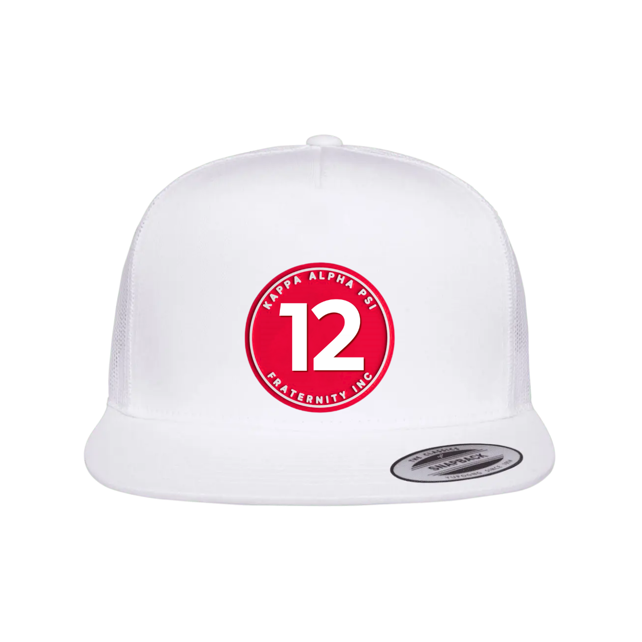 The Number Collection - Flat Bill Hat - Yupoong 6006 Five Panel