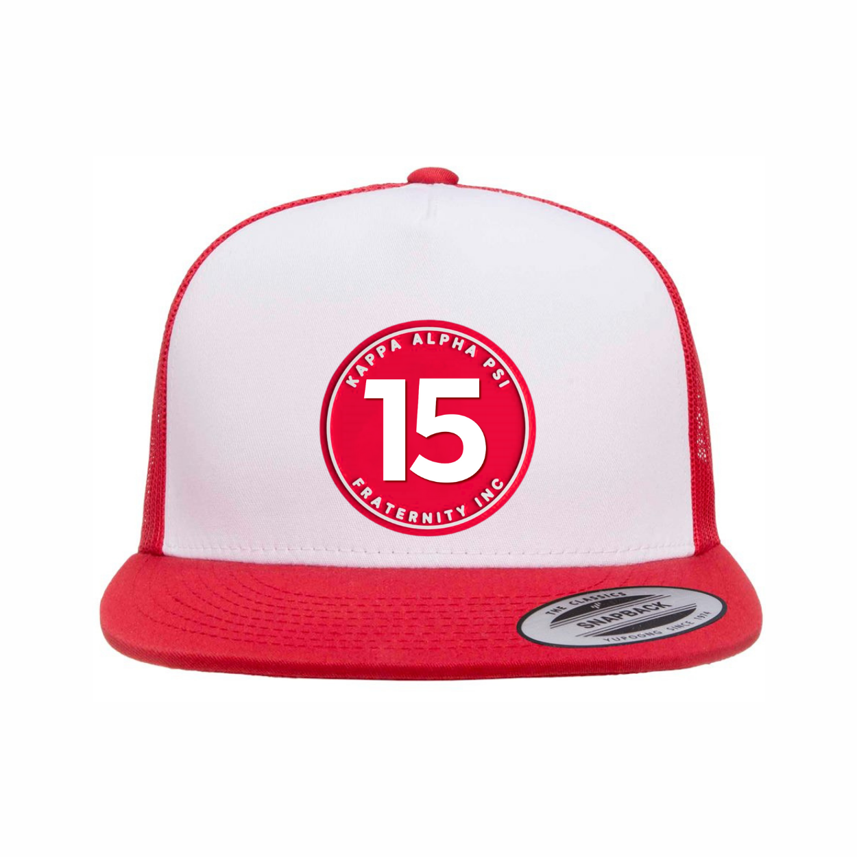 The Number Collection - Flat Bill Hat - Yupoong 6006 Five Panel