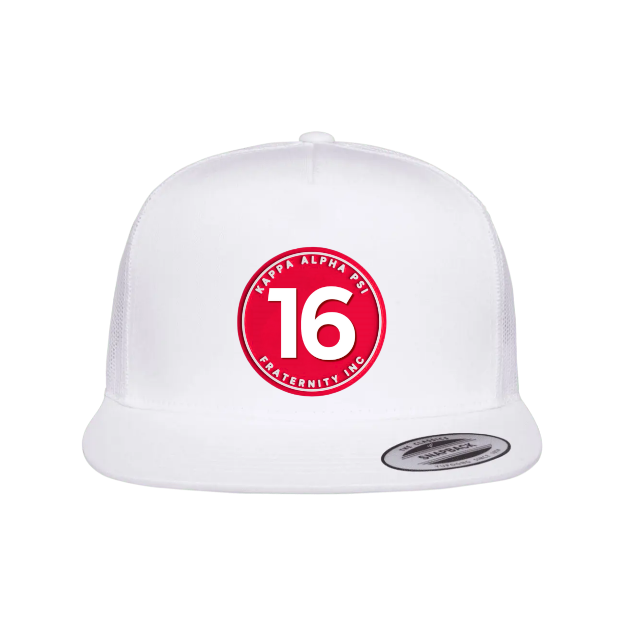 The Number Collection - Flat Bill Hat - Yupoong 6006 Five Panel