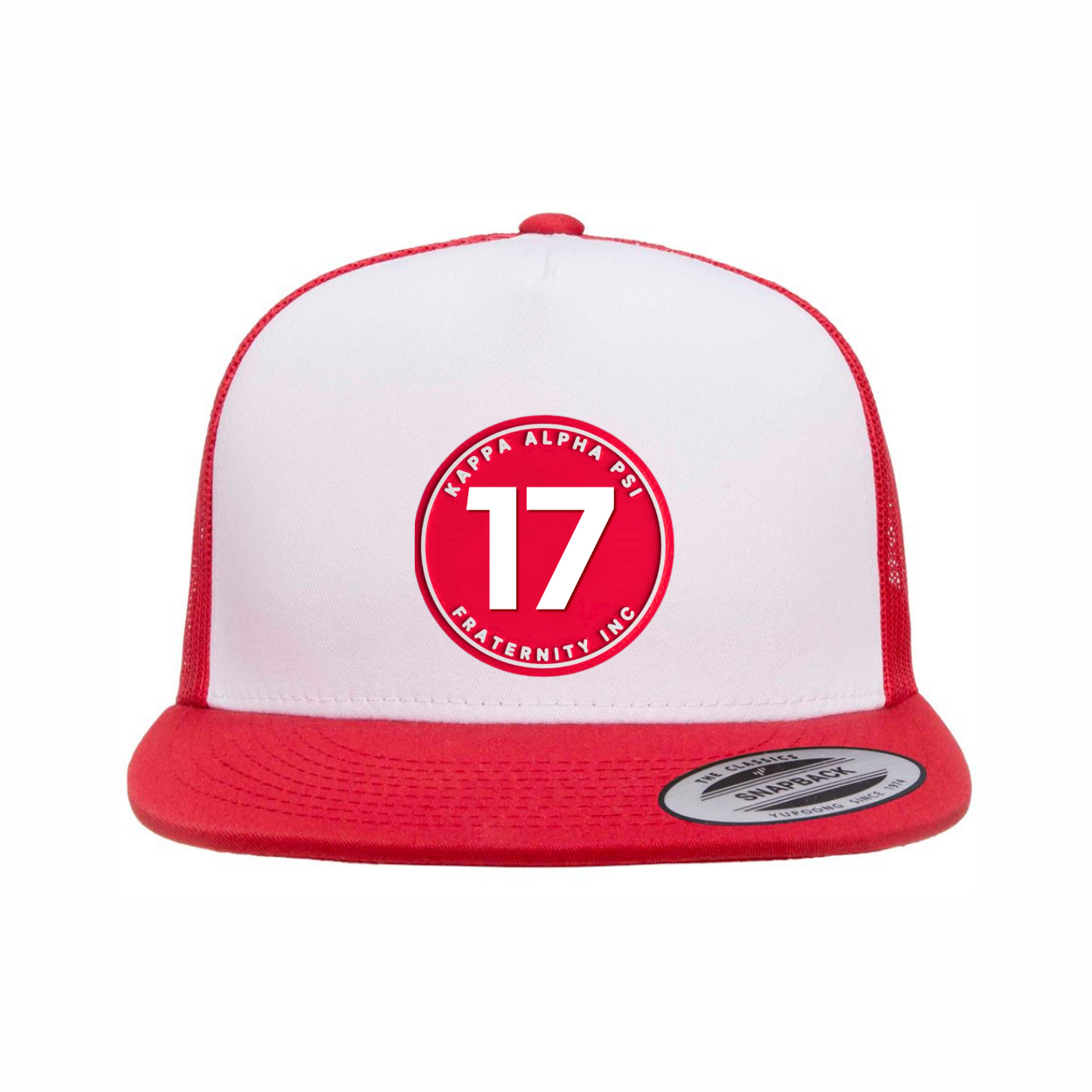 The Number Collection - Flat Bill Hat - Yupoong 6006 Five Panel