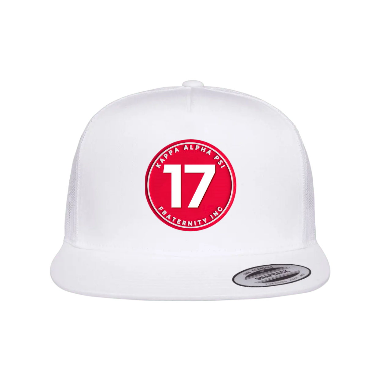 The Number Collection - Flat Bill Hat - Yupoong 6006 Five Panel