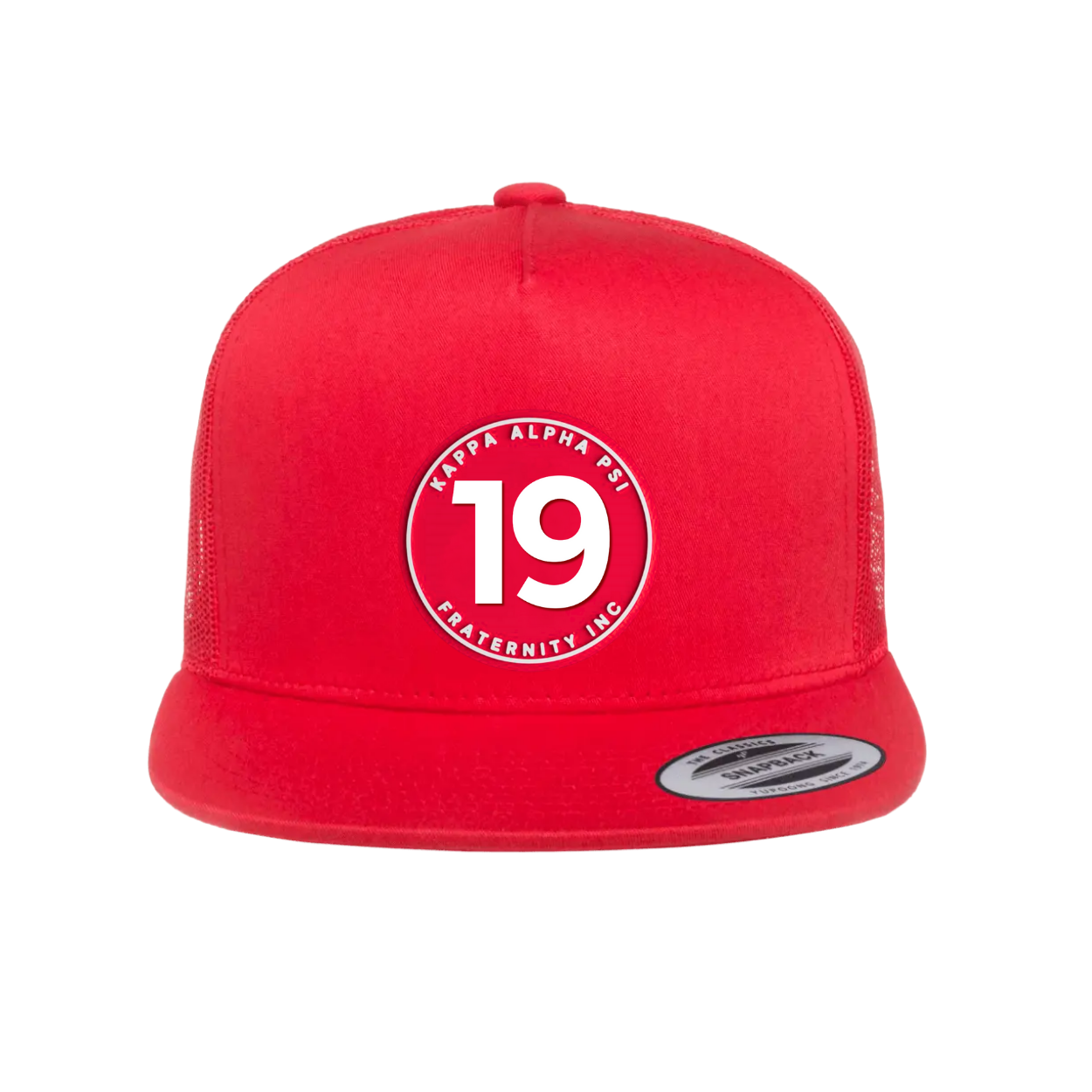 The Number Collection - Flat Bill Hat - Yupoong 6006 Five Panel