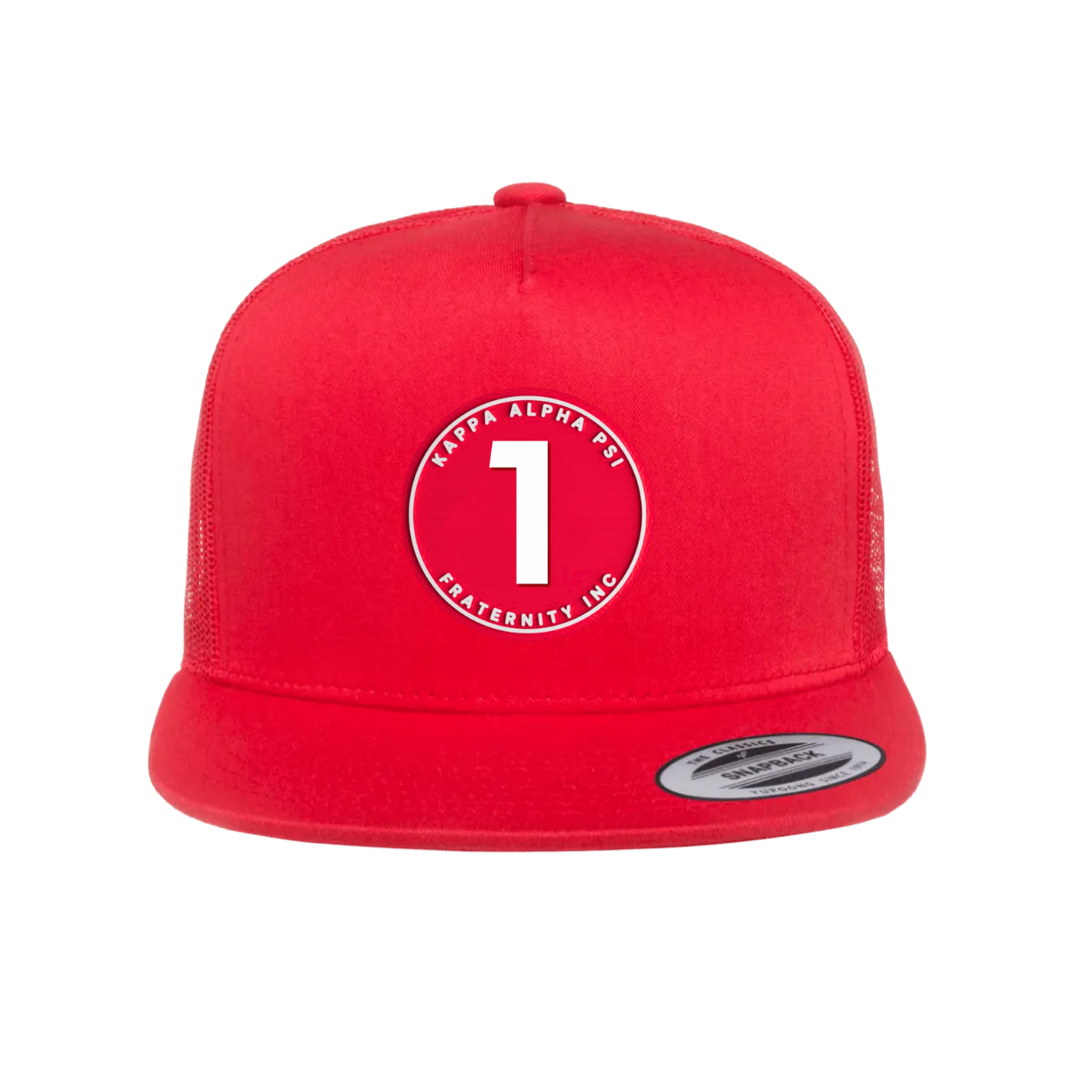 The Number Collection - Flat Bill Hat - Yupoong 6006 Five Panel