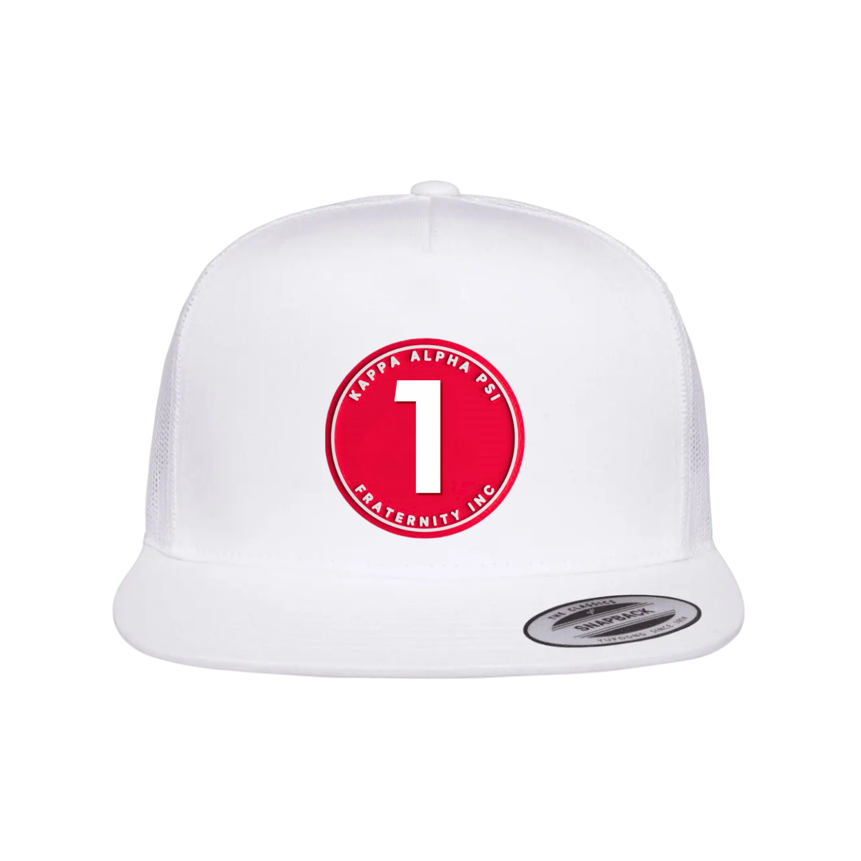 The Number Collection - Flat Bill Hat - Yupoong 6006 Five Panel