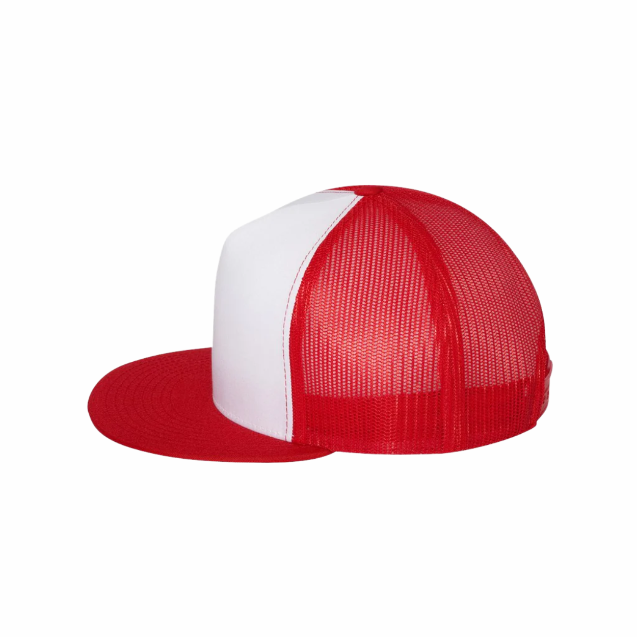The Number Collection - Flat Bill Hat - Yupoong 6006 Five Panel