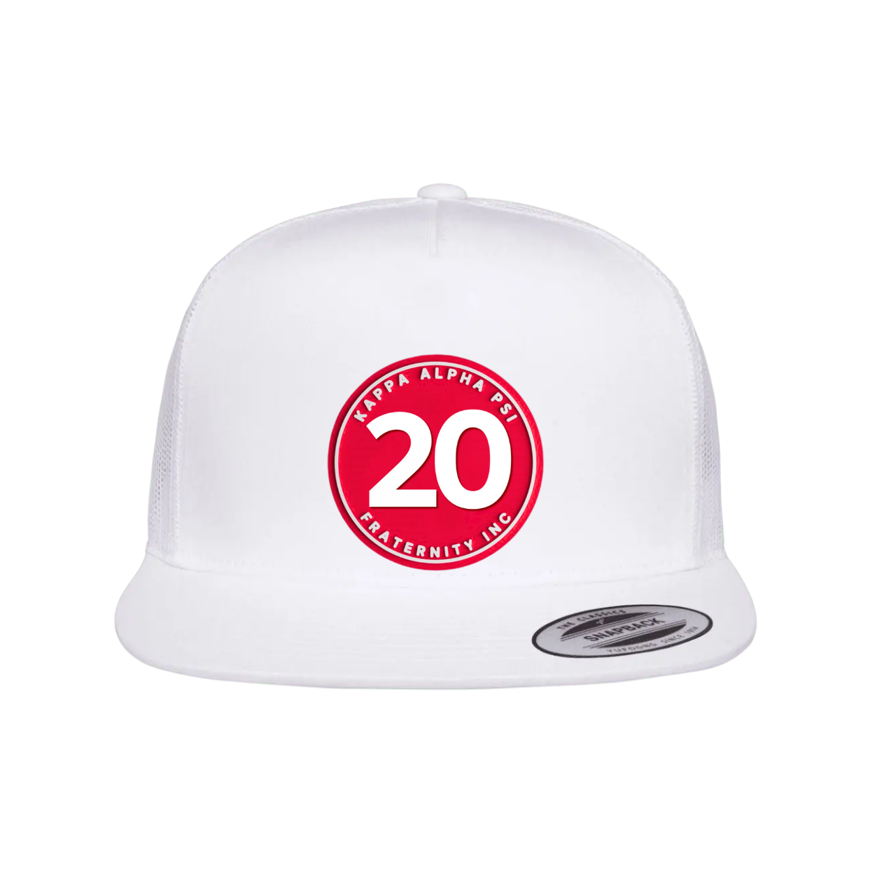 The Number Collection - Flat Bill Hat - Yupoong 6006 Five Panel