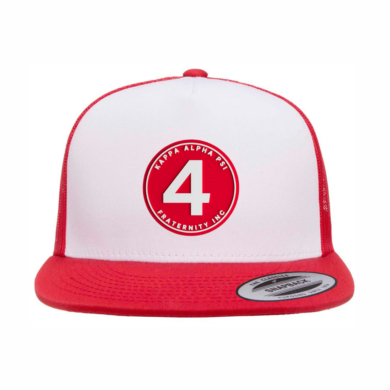 The Number Collection - Flat Bill Hat - Yupoong 6006 Five Panel