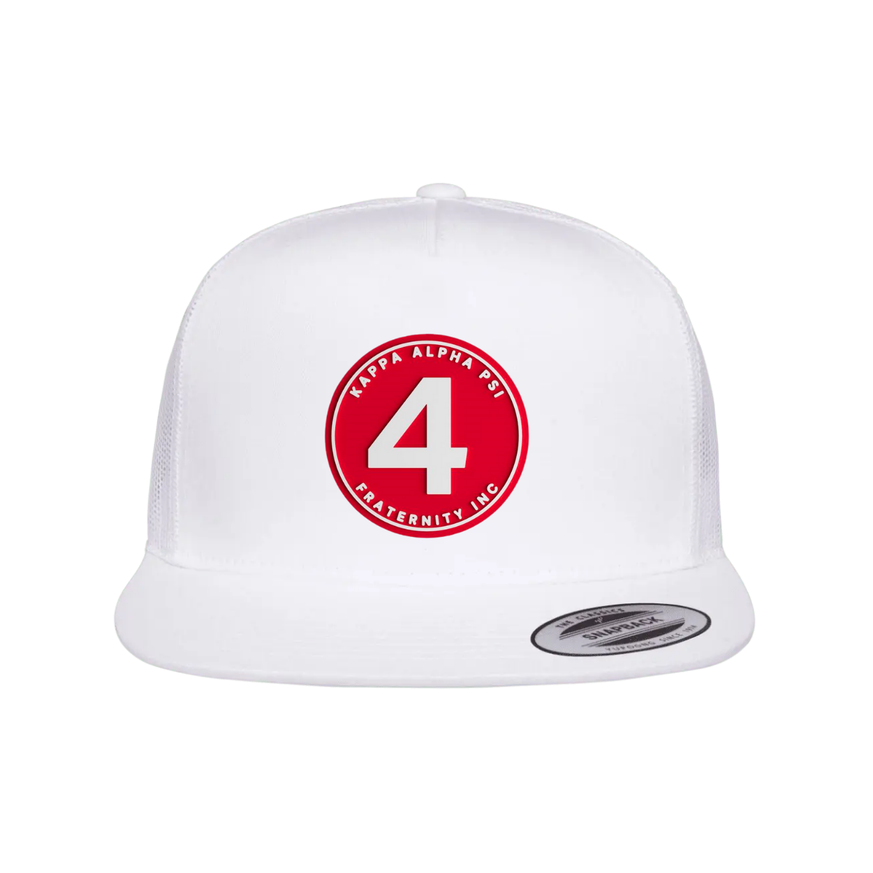 The Number Collection - Flat Bill Hat - Yupoong 6006 Five Panel