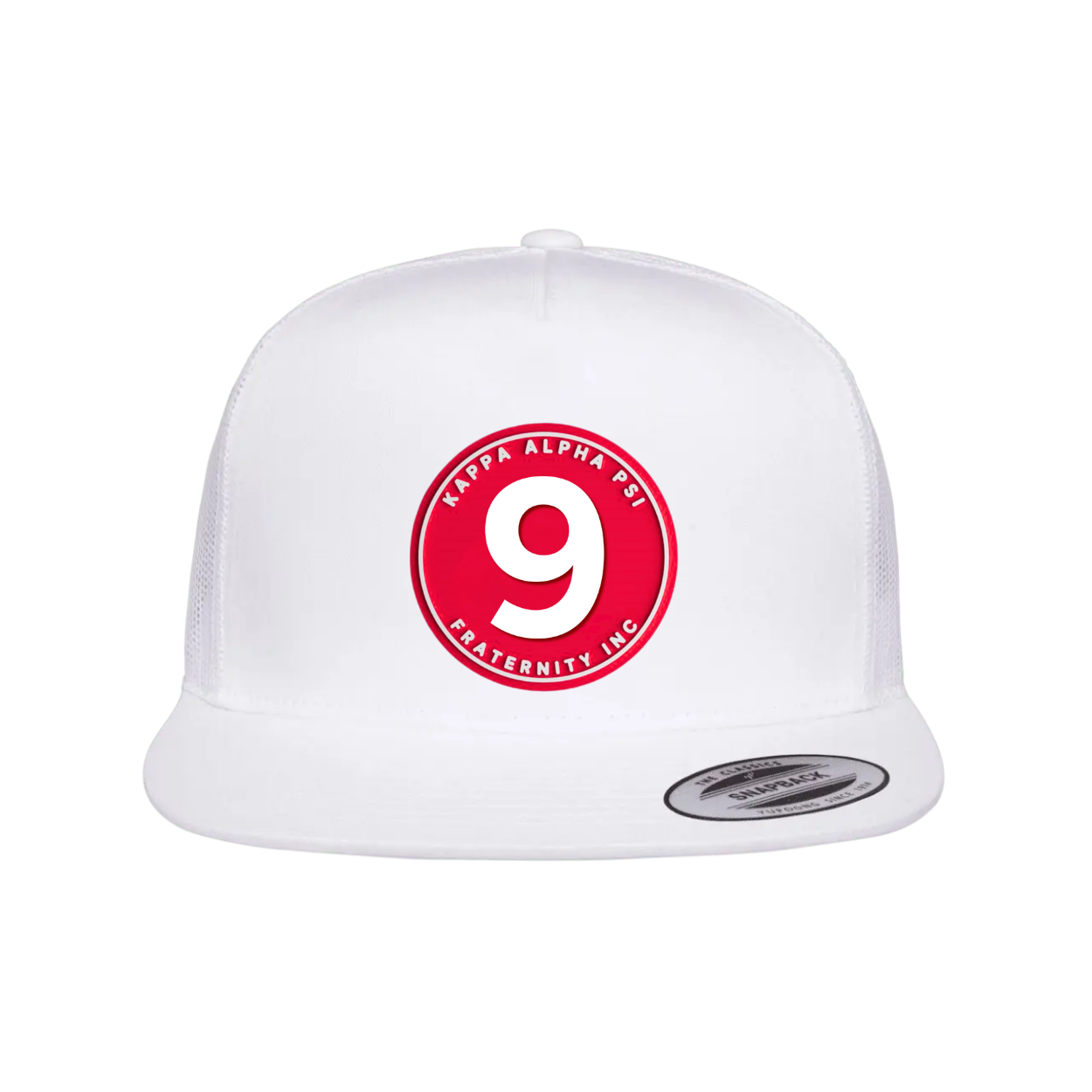 The Number Collection - Flat Bill Hat - Yupoong 6006 Five Panel