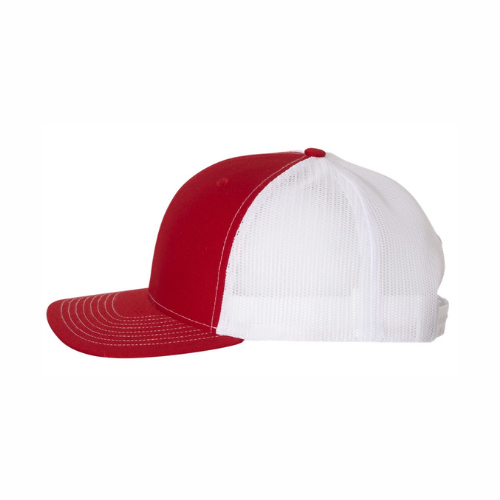 ΚΑΨ - White & Red Design - Trucker Hat - Richardson 115