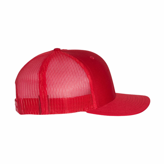 III - Red Design - Trucker Hat - Richardson 112
