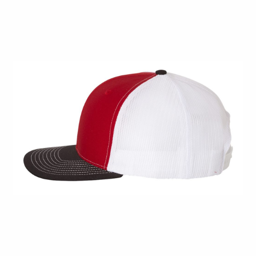 ΚΑΨ - White & Red Design - Trucker Hat - Richardson 112
