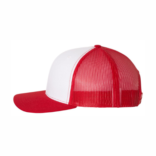 ΚΑΨ - White & Red Design - Trucker Hat - Richardson 112