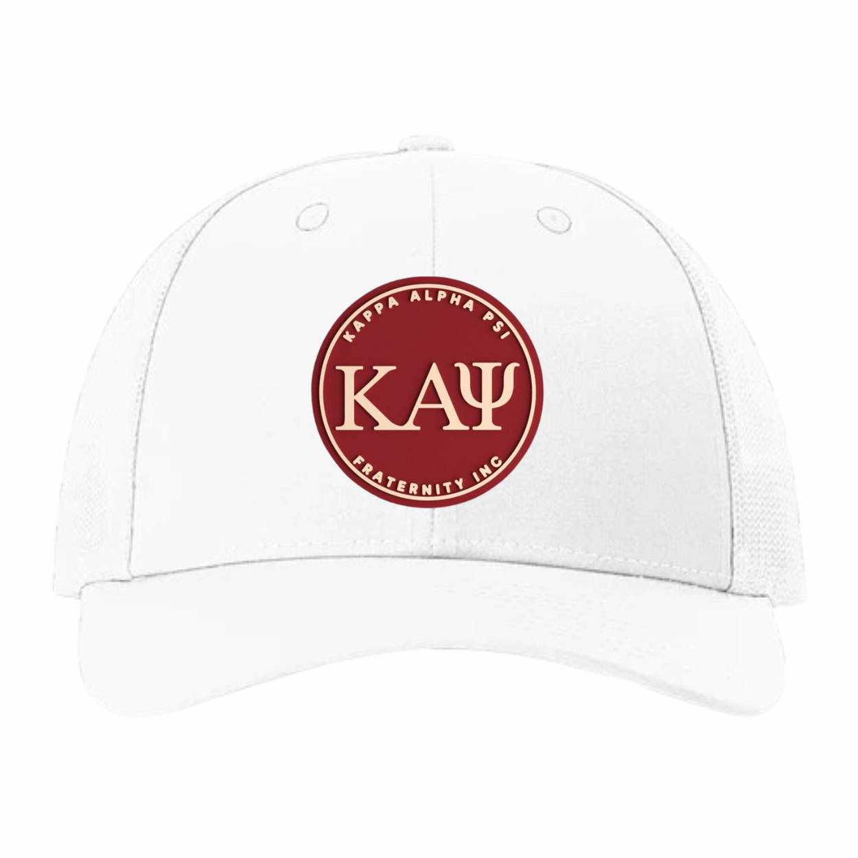 ΚΑΨ - Crimson & Cream Design - Trucker Hat - Richardson 115