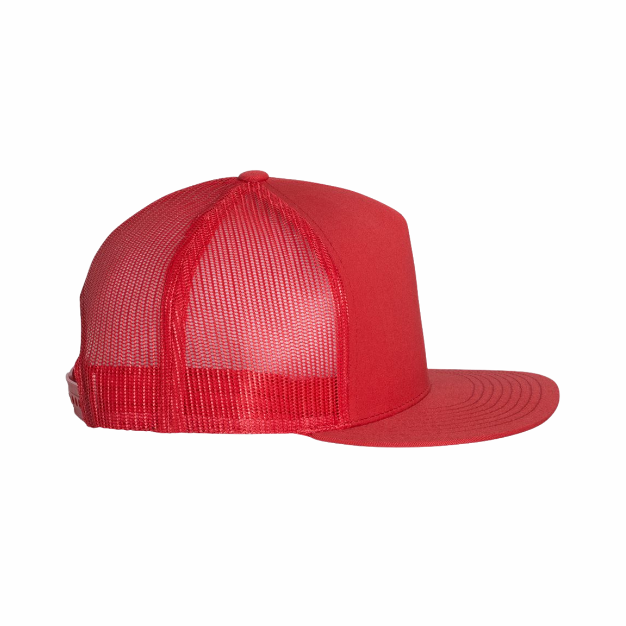 The Number Collection - Flat Bill Hat - Yupoong 6006 Five Panel
