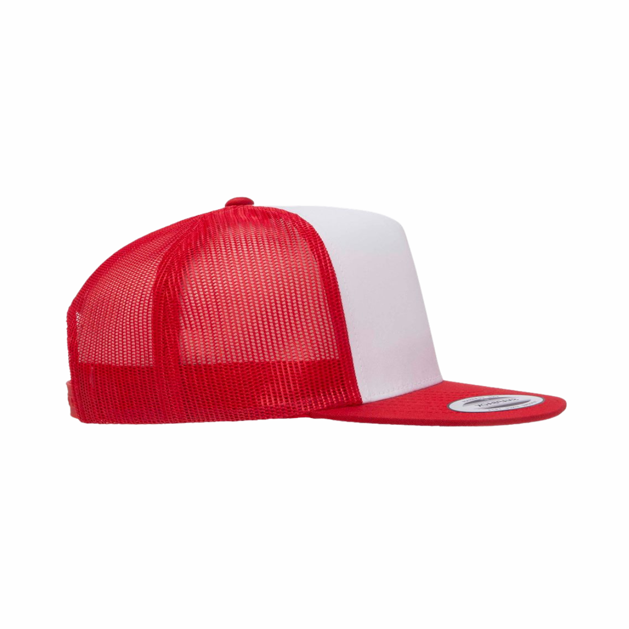 The Number Collection - Flat Bill Hat - Yupoong 6006 Five Panel