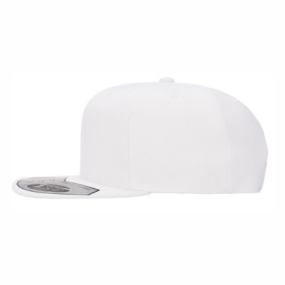 ΚΑΨ - Crimsom & Cream Design - Flat Bill Hat - Flexfit 110
