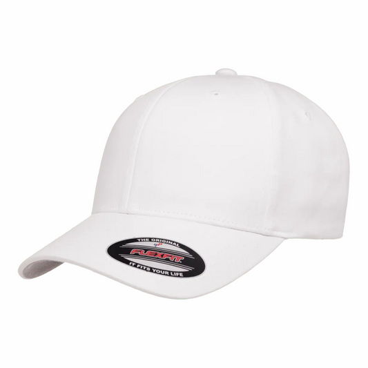 ΦΝΠ - Crimson & Cream Design - Fitted Hat - FlexFit