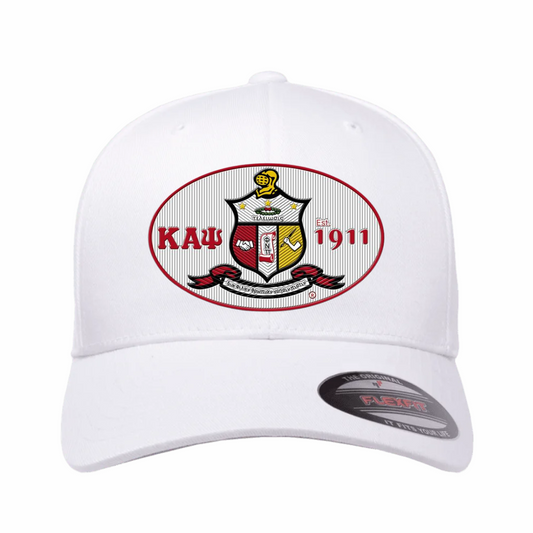III - White Design - Fitted Hat - Flexfit
