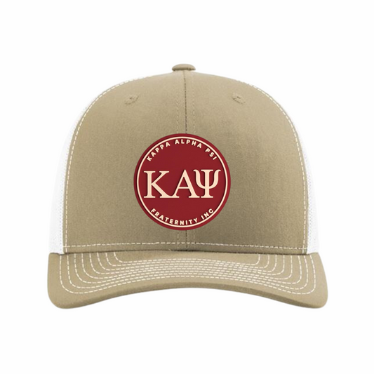 ΚΑΨ - Crimson & Cream - Trucker Hat - Richardson 112