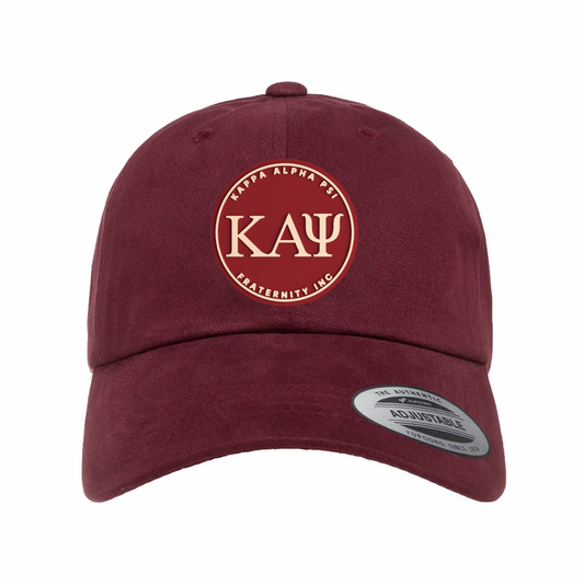 ΚΑΨ - Crimson & Cream Design - Dad Hat - Yupoong 6245