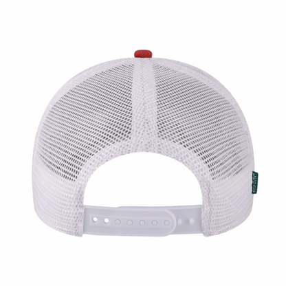 ΚΑΨ - White & Red Design - Trucker Hat - Legacy MPS