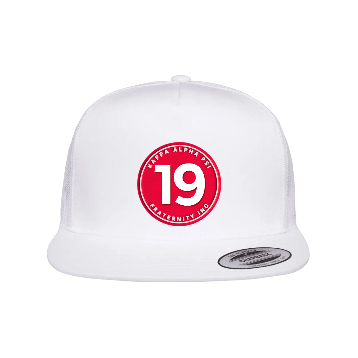 The Number Collection - Flat Bill Hat - Yupoong 6006 Five Panel