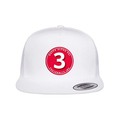 The Number Collection - Flat Bill Hat - Yupoong 6006 Five Panel