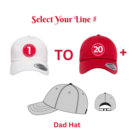 The Number Collection - Dad Hat - Yupoong 6245