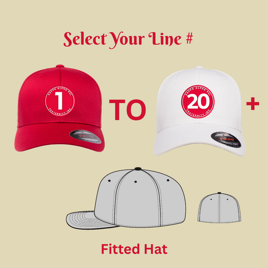 The Number Collection - Fitted Hat - FlexFit