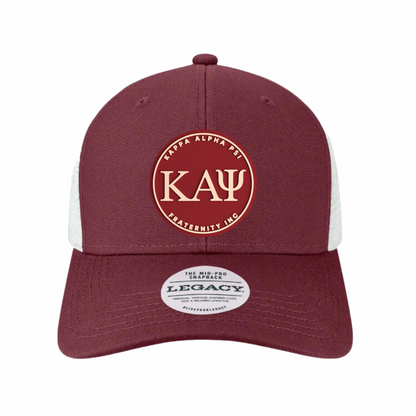 ΚΑΨ - Crimson & Cream - Trucker Hat - Legacy MPS
