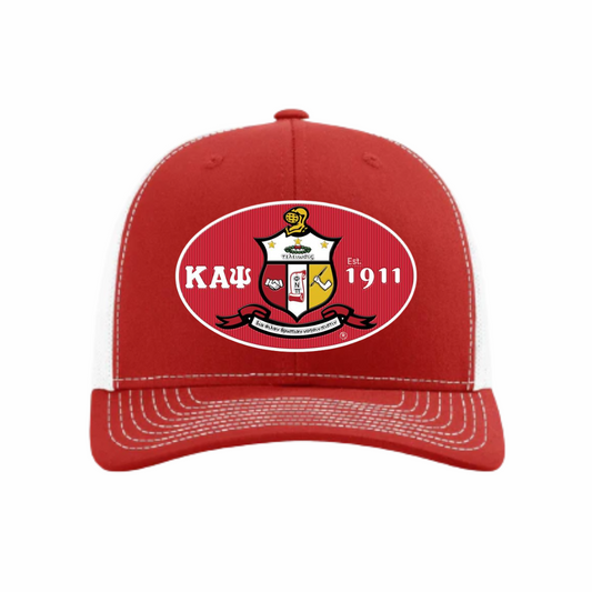III - Red Design - Trucker Hat - Richardson 112