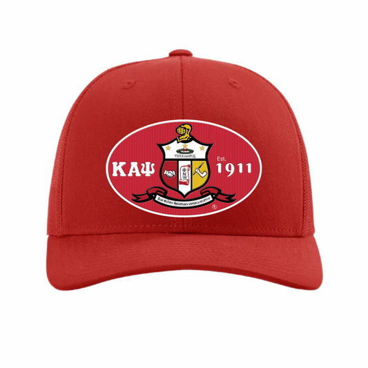 III - Red Design - Trucker Hat - Richardson 112