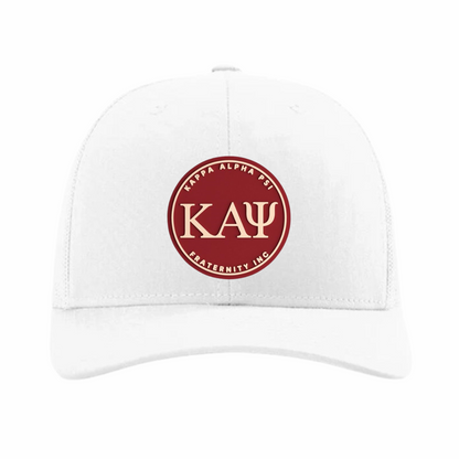 ΚΑΨ - Crimson & Cream - Trucker Hat - Richardson 112