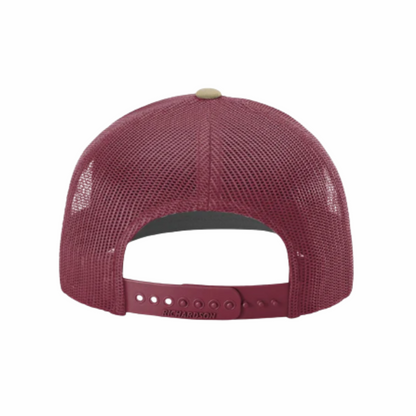 ΚΑΨ - Crimson & Cream - Trucker Hat - Richardson 112