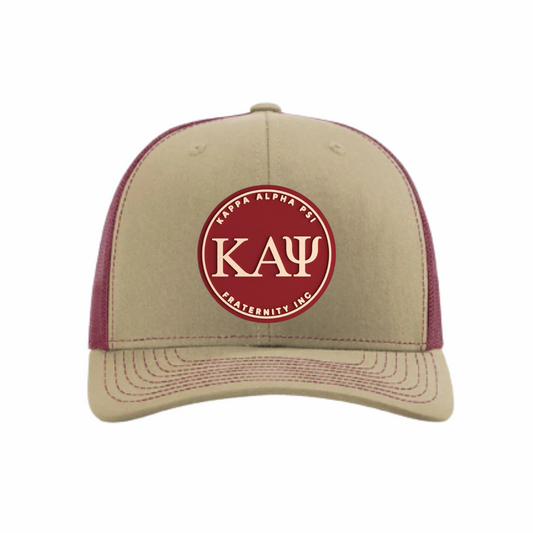 ΚΑΨ - Crimson & Cream - Trucker Hat - Richardson 112
