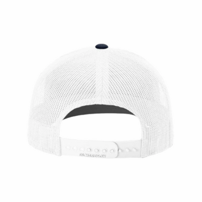 ΚΑΨ - White & Red Design - Trucker Hat - Richardson 112