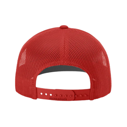 III - Red Design - Trucker Hat - Richardson 112