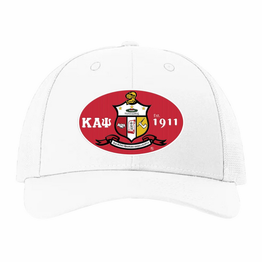 III - Red Design - Trucker Hat - Richardson 115