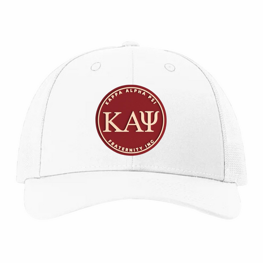 ΚΑΨ - Crimson & Cream Design - Trucker Hat - Richardson 115