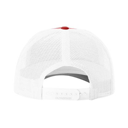 ΚΑΨ - Red & White Design - Trucker Hat - Richardson 115
