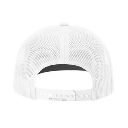 ΚΑΨ - White & Red Design - Trucker Hat - Richardson 115