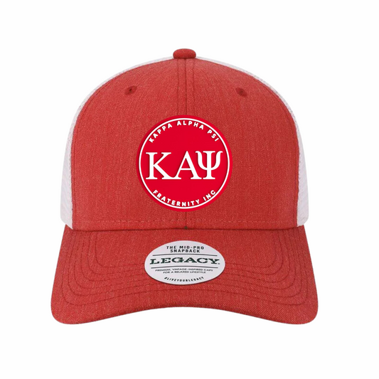 ΚΑΨ - Red & White Design - Trucker Hat - Legacy MPS