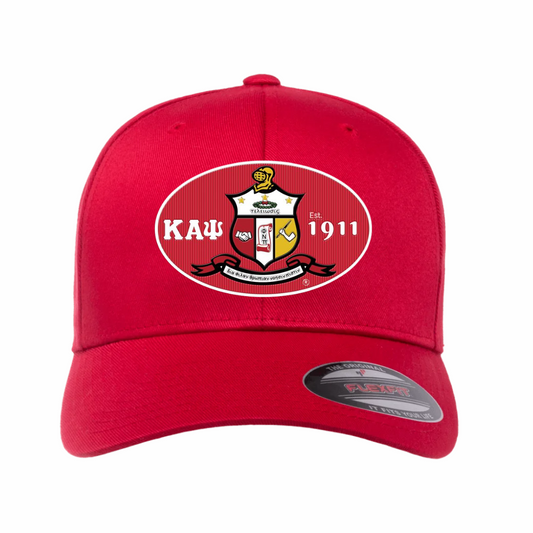 III - Red Design - Fitted Hat - Flexfit