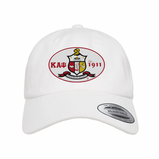 III - White Design - Dad Hat - Yupoong 6245